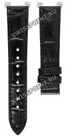 Черный кожаный ремешок Tissot T610044559, теленок, 16/14, без замка, для часов Tissot Heritage Porto Mechanical T128.505, T128.509