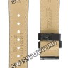 Черный кожаный ремешок Tissot T610044559, теленок, 16/14, без замка, для часов Tissot Heritage Porto Mechanical T128.505, T128.509