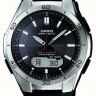 Черный полимерный ремешок Casio 10408444 для часов Casio WVQ-M410, WVA-M640, WVA-M650