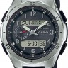 Черный полимерный ремешок Casio 10408444 для часов Casio WVQ-M410, WVA-M640, WVA-M650