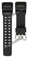 Черный полимерный ремешок Casio 10517723 для часов Casio GG-1000-1A