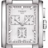 Коричневый кожаный ремешок Tissot T610030949, теленок, имитация крокодила, с вырезом, 24/22, без замка, для часов Tissot TXL T061.717