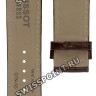 Коричневый кожаный ремешок Tissot T610030949, теленок, имитация крокодила, с вырезом, 24/22, без замка, для часов Tissot TXL T061.717