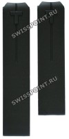 Черный каучуковый ремешок Tissot T610014614, 20/20, без замка, для часов Tissot T-Touch Z252/352, Z253/353