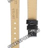 Черный кожаный ремешок Tissot T610042469, теленок, 12/10, без замка, для часов Tissot Le Locle L134