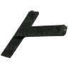 Черный резиновый ремешок Tissot T610014552, без замка, для часов Tissot T-Touch Z250/350, Z251/351