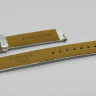 Серебристый кожаный ремешок Tissot T610026396, имитация крокодила, 14/14, без замка, для часов Tissot T-Wave L852