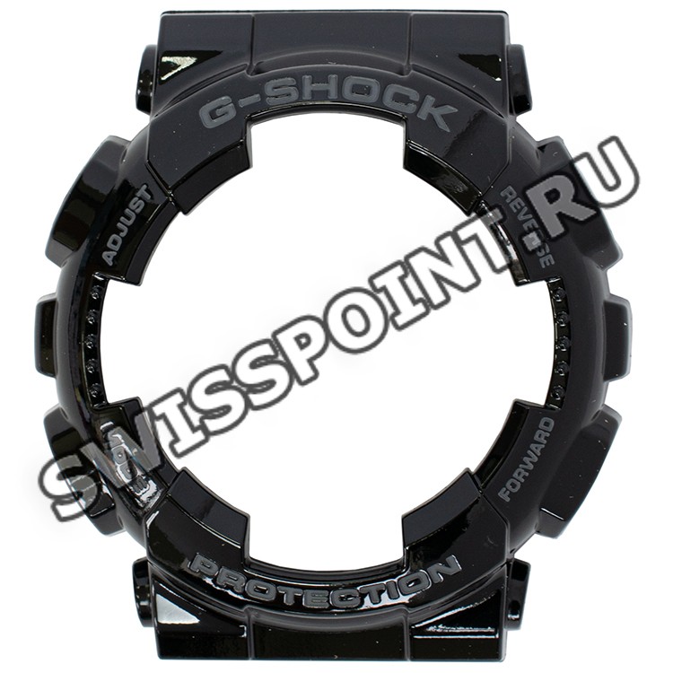 Черный глянцевый рант корпуса часов Casio 10427824 для часов Casio GD-110-1