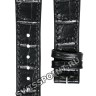 Черный кожаный ремешок Balmain B1730825, 16/14, с боковым вырезом, без замка, для часов Balmain Miss Balmain 2731, 2735