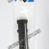 Черный полимерный ремешок Casio 10561438 розовая полоса для часов Casio BGS-100RT-1A