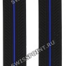 Черный каучуковый ремешок Tissot T610040209, без замка, для часов Tissot T-Race T092.417, T092.427 MotoGP 2017