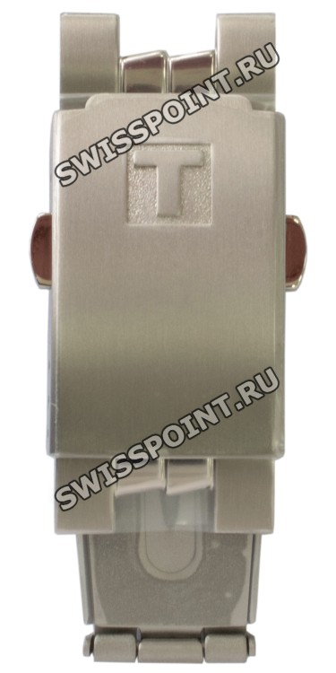 Титановый замок браслета Tissot T631015624 для часов Tissot PR 50 Titanium J390/490, J490