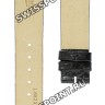Черный кожаный ремешок Longines L682101238, теленок, 18/16, без замка, для часов Longines La Grande Classique L4.691.6, L4.691.7, L4.705.2, L4.705.4, L4.708.2