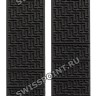 Черный каучуковый ремешок Tissot T610032410, 20/20, интегрированный, без замка, для часов Tissot T-Sport Titanium T069.417, T069417A, T069.439, T069439A
