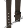 Коричневый кожаный ремешок Tissot T610042821, теленок, 12/10, без замка, для часов Tissot Tradition T063.009