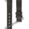 Коричневый кожаный ремешок Tissot T610042821, теленок, 12/10, без замка, для часов Tissot Tradition T063.009