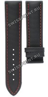 Черный кожаный ремешок Certina C610016988, теленок, 21/20, без замка для часов Certina DS Podium C001.639.16.057.02