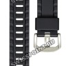 Черный полимерный ремешок Casio 10491496 для часов Casio PRW-3500Y-1E