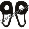 Черное стальное конечное звено Tissot T660036674, правая и левая часть, для часов Tissot T-Race T092.417, T092.427 MotoGP