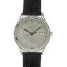 Черный кожаный ремешок Longines L682101262, теленок, 18/16, без замка, для часов Longines Flagship L4.695.6, L4.716.4, L4.716.6, L4.717.4, L4.717.6, L4.722.4, L4.736.4