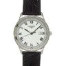 Черный кожаный ремешок Longines L682101262, теленок, 18/16, без замка, для часов Longines Flagship L4.695.6, L4.716.4, L4.716.6, L4.717.4, L4.717.6, L4.722.4, L4.736.4