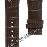 Коричневый кожаный ремешок Tissot T610014559, 24/18 мм, теленок, имитация крокодила, без замка, для часов Tissot TXL, TXS Chrono L864/964, L874/974, L875/975