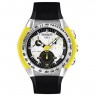 Черный каучуковый ремешок Tissot T610024840, 22/18, интегрированный, без замка, для часов Tissot T-Tracx T010.417, T010417A