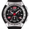 Черный каучуковый ремешок Tissot T610024840, 22/18, интегрированный, без замка, для часов Tissot T-Tracx T010.417, T010417A