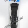 Черный полимерный ремешок Casio 10500877 для часов Casio STL-S110H-1B, STL-S110H-1C