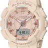 Розовый полимерный ремешок Casio 10540851 для часов Casio GMA-S120MF-4A, GMA-S130PA-4A