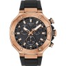 Черный силиконовый ремешок Tissot T603048543, розовая пряжка, для часов Tissot T-Race MotoGP T141.417.37.051.00