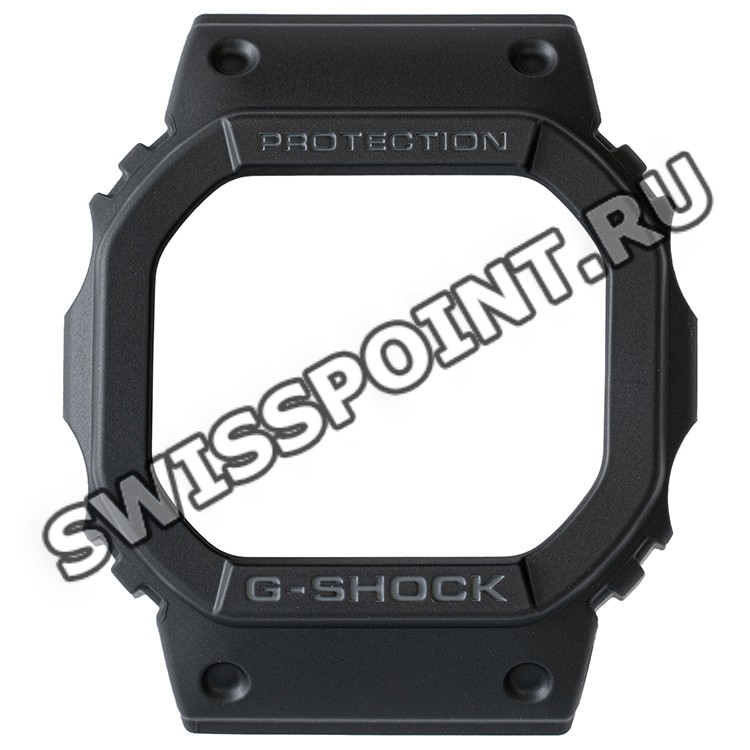 Черный полимерный рант корпуса Casio 10323538 для часов Casio DW-5600SN-1, GW-5000B-1, GW-B5600-2