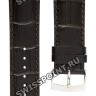 Коричневый кожаный ремешок Tissot T600043495 / T610043496, теленок, 22/20, стальная пряжка, для часов Tissot Gent XL T116.410.16.037.00, T116.410.16.047.00
