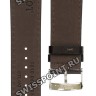 Коричневый кожаный ремешок Tissot T600043495 / T610043496, теленок, 22/20, стальная пряжка, для часов Tissot Gent XL T116.410.16.037.00, T116.410.16.047.00