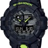 Черный полимерный ремешок Casio 10536683 для часов Casio GA-700-1A, GA-700-1B, GA-700AR-1A, GA-700DC-1A