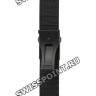 Черный каучуковый ремешок Tissot T603035303, 22/20, интегрированный, титановая клипса, для часов Tissot T-Touch Solar T091.420, T110.420