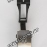 Черный каучуковый ремешок Tissot T603035303, 22/20, интегрированный, титановая клипса, для часов Tissot T-Touch Solar T091.420, T110.420