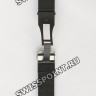 Черный каучуковый ремешок Tissot T603035303, 22/20, интегрированный, титановая клипса, для часов Tissot T-Touch Solar T091.420, T110.420