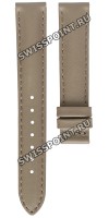 Коричневый кожаный ремешок Tissot T610045078, теленок, 15/14, без замка, для часов Tissot My Lady T930.007