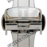 Стальной раскладной замок Tissot T640027104 с кнопками, 18 мм, для кожаного ремешка часов Tissot