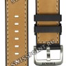 Коричневый силиконовый ремешок Tissot T603047777 с кожаной накладкой, 23/22, титановая пряжка, для часов Tissot T-Touch Connect Solar T121.420.47.051.08