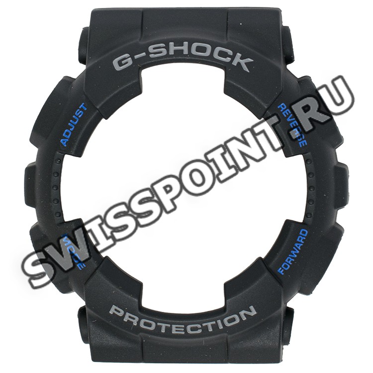 Черный рант корпуса часов Casio 10431663 для часов Casio GLS-100-1