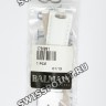Белый кожаный ремешок Balmain B1730881, 18/16, с вырезом, без замка, для часов Balmain Chrono Lady 5651, 5655