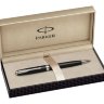 Ручка PARKER S0808830 Шариковая ручка Parker Sonnet K530, цвет: LaqBlack CT, стержень: Mblack (№ 74)