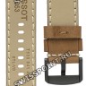 Коричневый кожаный ремешок Tissot T600041406, черная пряжка, 22/22 мм, для часов Tissot Chrono XL T116.617.36.057.00