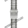 Стальной комбинированный браслет Tissot T605014329 для часов Tissot T-Race T011.414, T011.417, T372, T373, T472