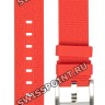 Красный силиконовый ремешок Tissot T603045012, 20/17, стальная пряжка, для часов Tissot PRC 200 T114.417.17.037.01