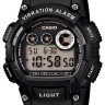 Черный полимерный ремешок Casio 10410723 для часов Casio AEQ-110, AQ-S810, W-735, W-736