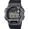Черный полимерный ремешок Casio 10410723 для часов Casio AEQ-110, AQ-S810, W-735, W-736