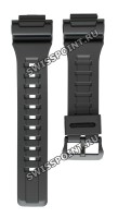 Черный полимерный ремешок Casio 10410723 для часов Casio AEQ-110, AQ-S810, W-735, W-736